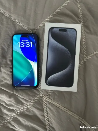 iPhone 15 Pro Max 256Go - Neuf sous blister